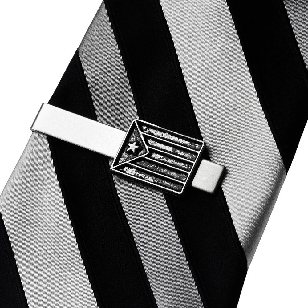 Puerto Rico Flag Tie Clip